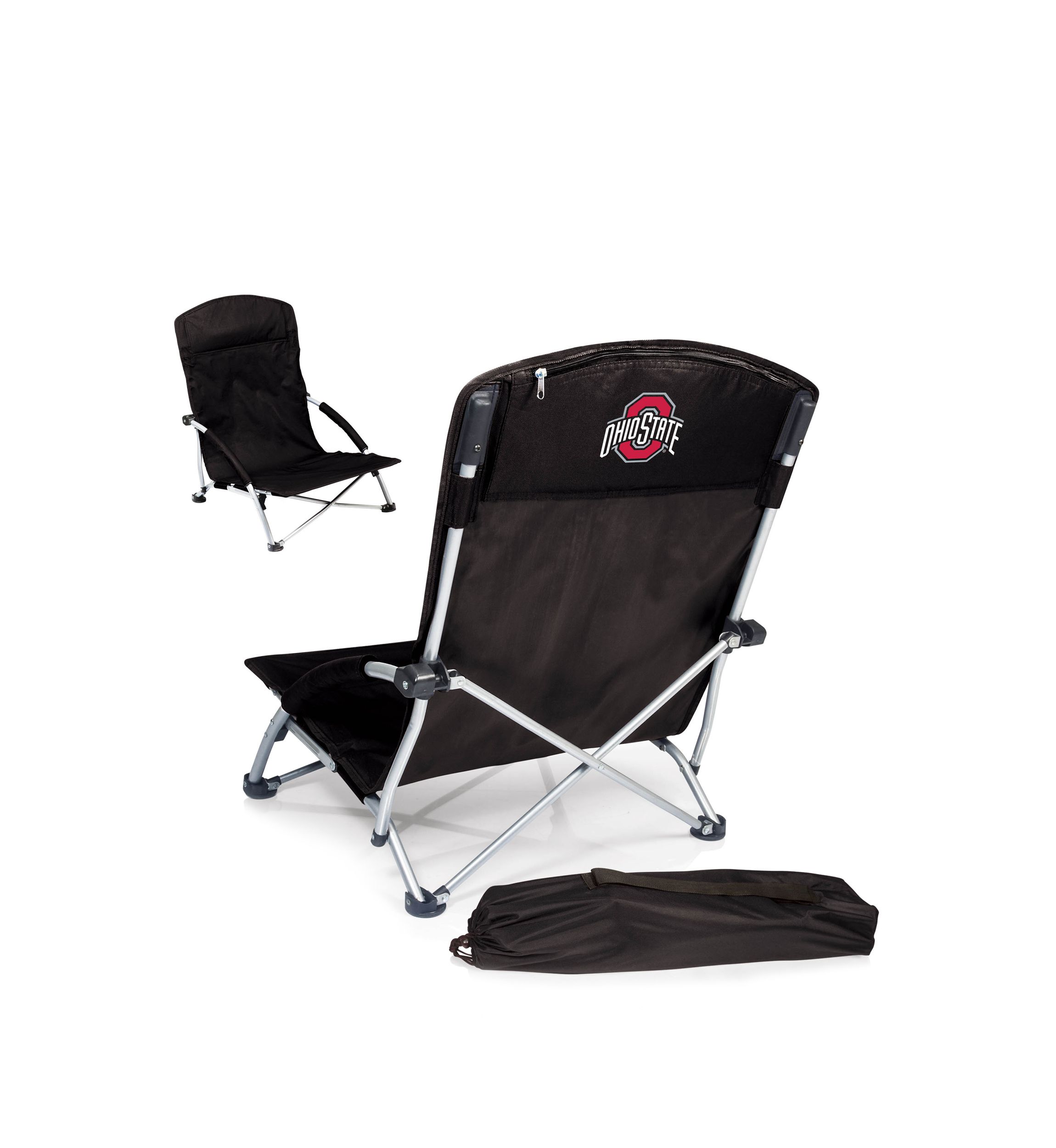 NCAA Ohio State Buckeyes Tranquility Portable Beach Chair