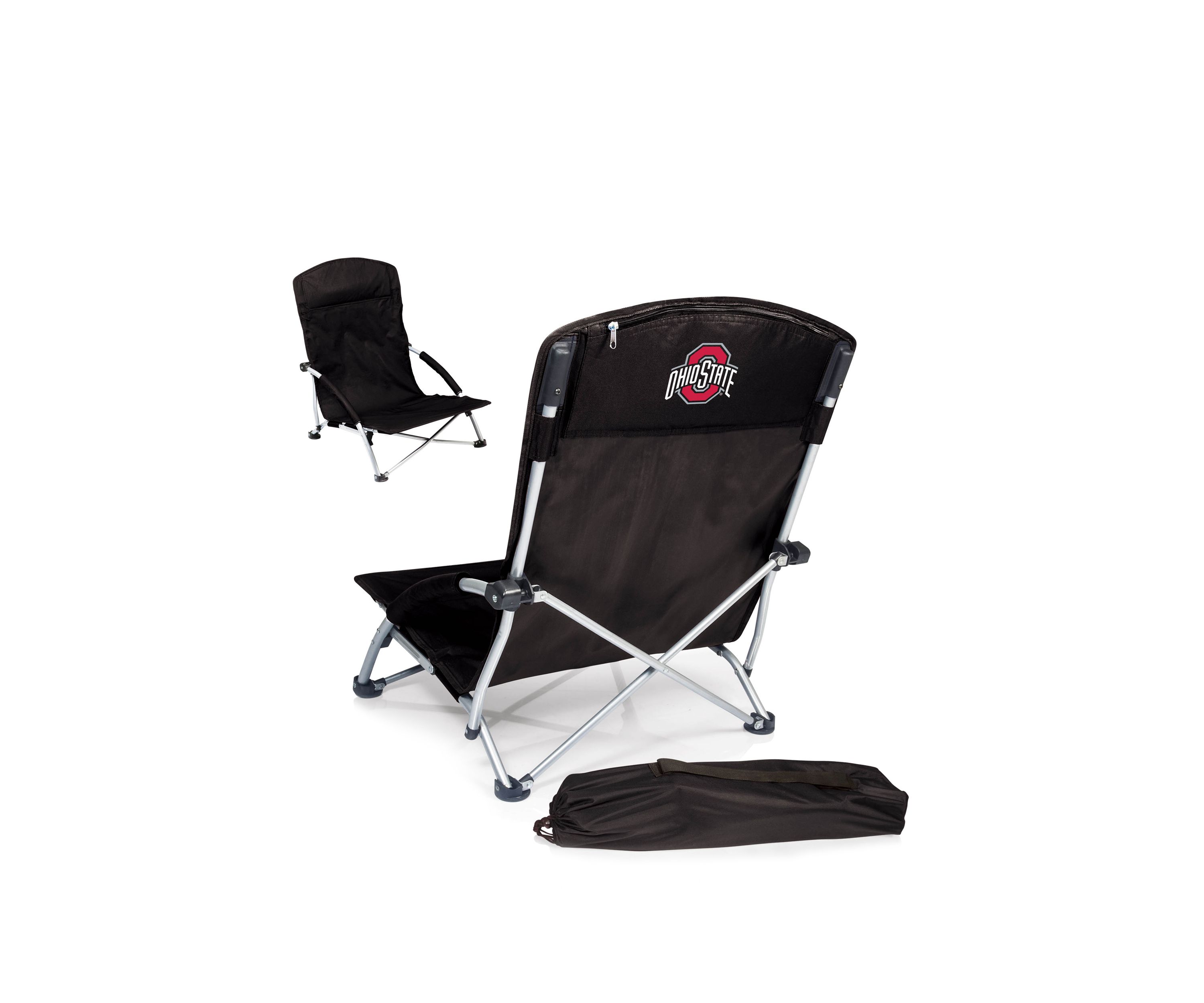 NCAA Ohio State Buckeyes Tranquility Portable Beach Chair