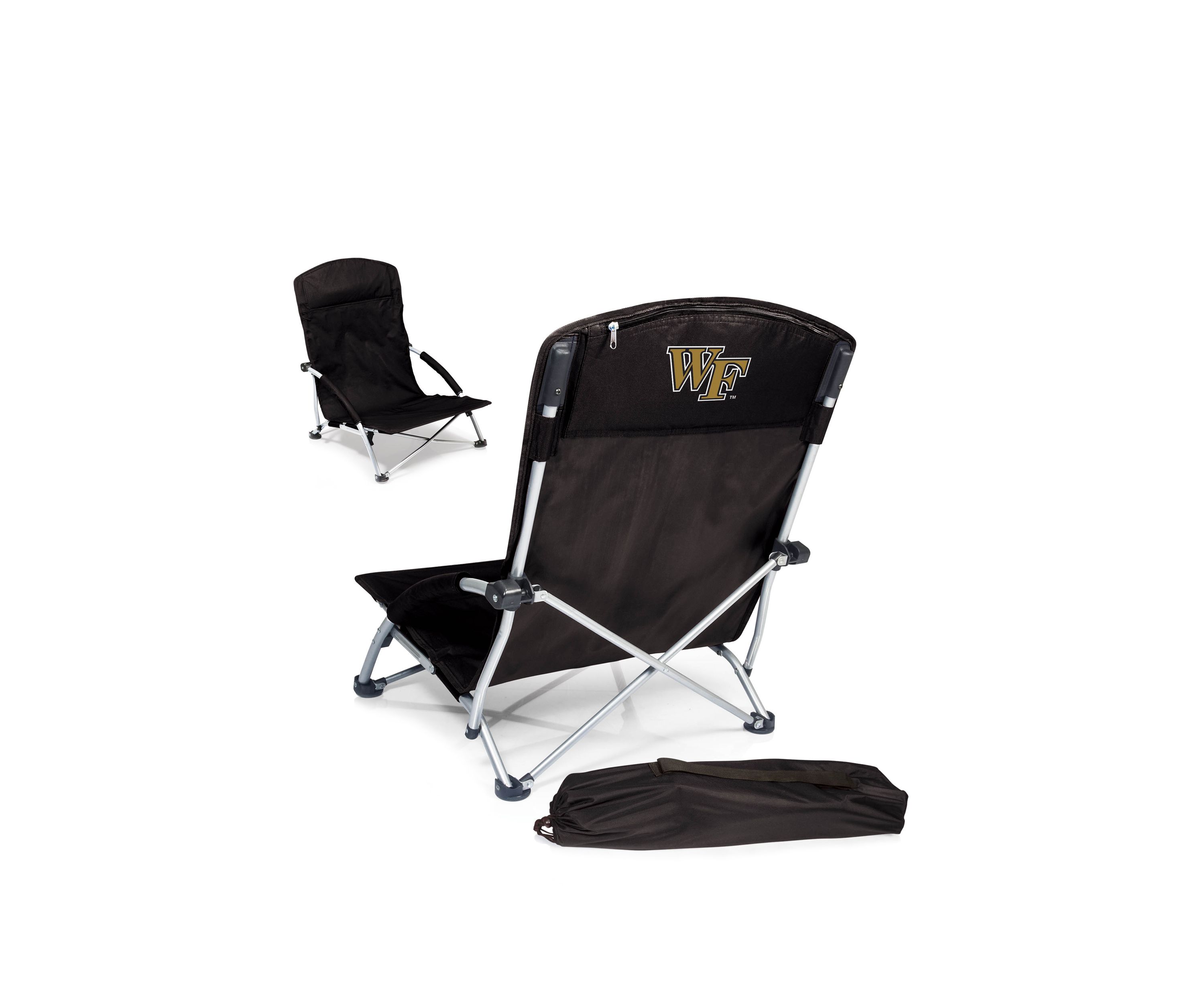 NCAA Wake Forest Demon Deacons Tranquility Portable Beach Chair