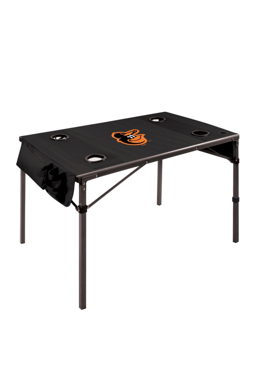 MLB Baltimore Orioles Travel Table Portable Folding Table