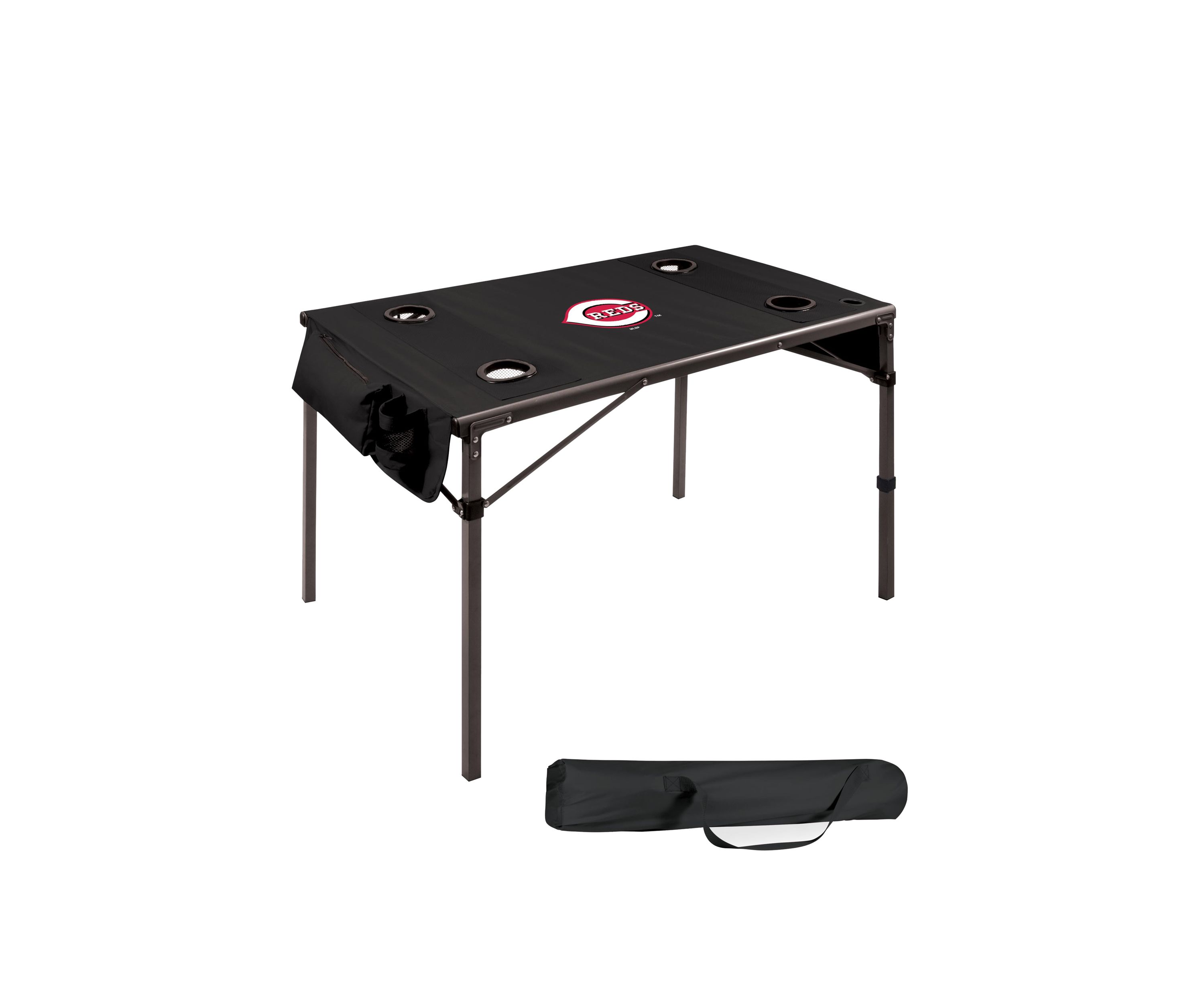 MLB Cincinnati Reds Travel Table Portable Folding Table
