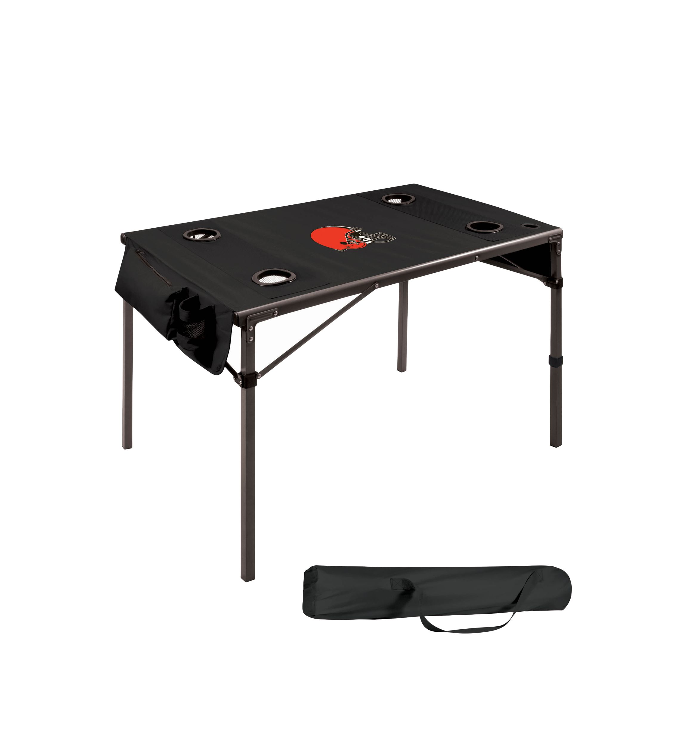NFL Cleveland Browns Travel Table Portable Folding Table