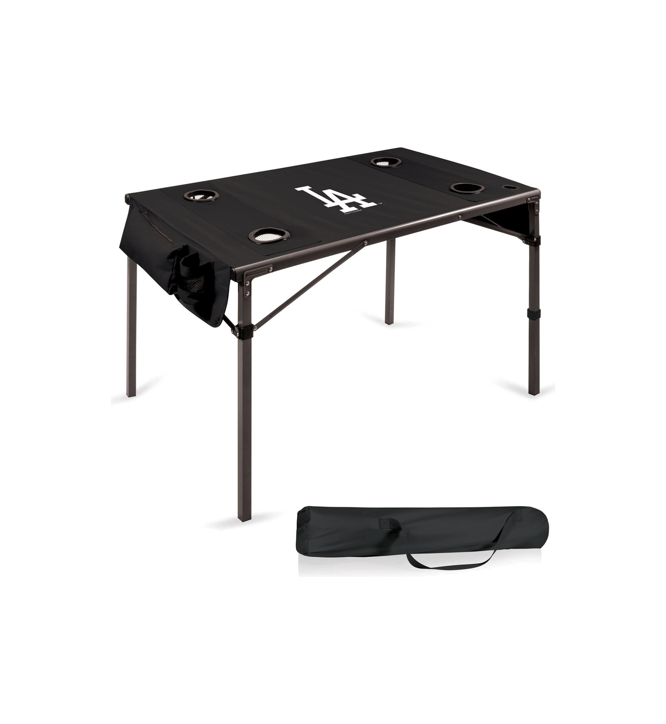 MLB Los Angeles Dodgers Travel Table Portable Folding Table