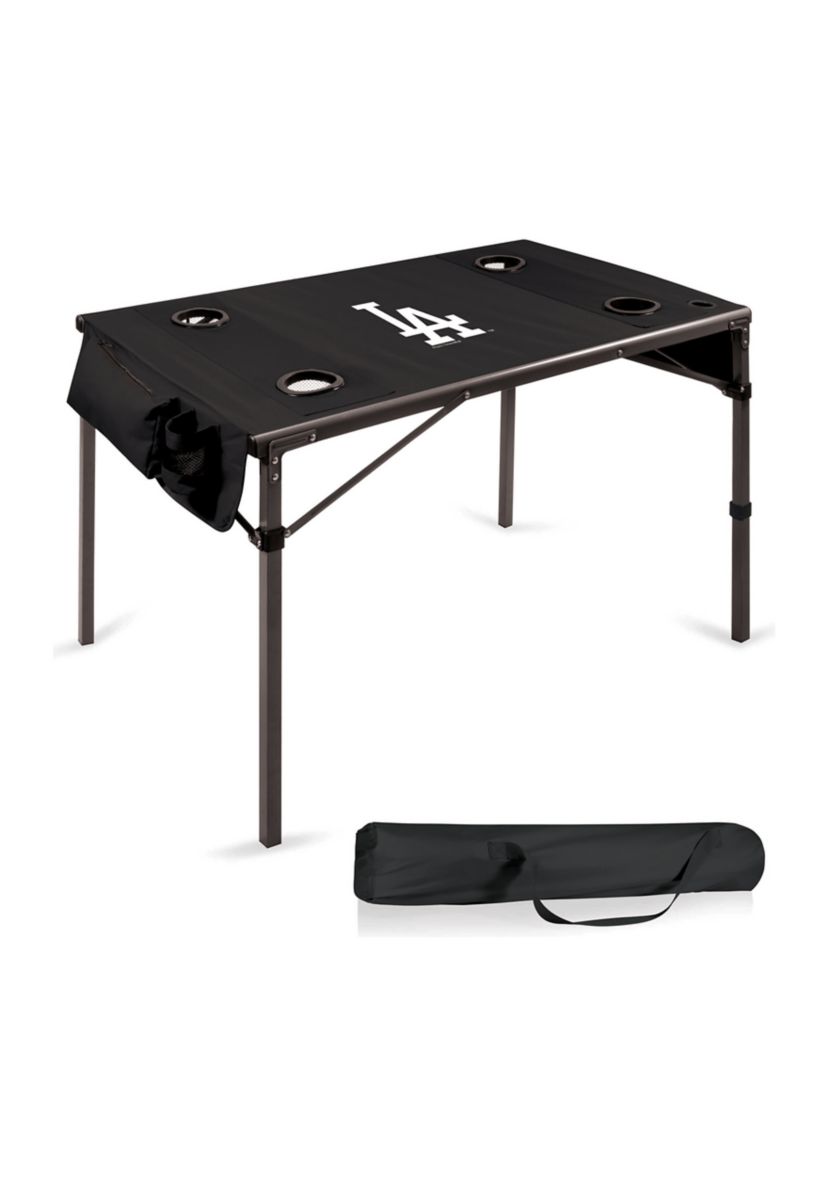 MLB Los Angeles Dodgers Travel Table Portable Folding Table