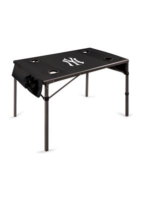 Heritage MLB New York Yankees Travel Table Portable Folding Table