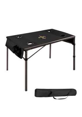 Oniva NFL New Orleans Saints Travel Table Portable Folding Table, Black