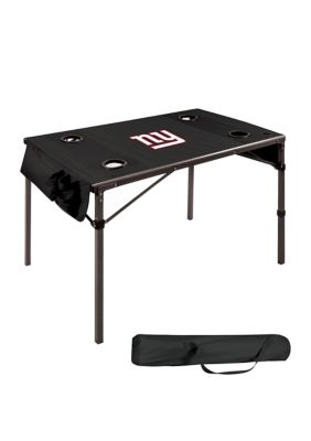 Oniva NFL New York Giants Travel Table Portable Folding Table, Black