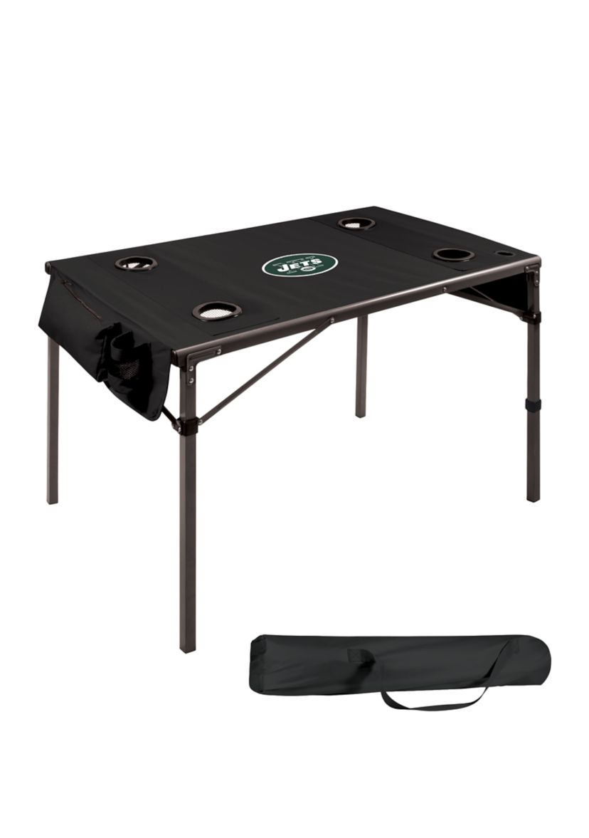 NFL New York Jets Travel Table Portable Folding Table