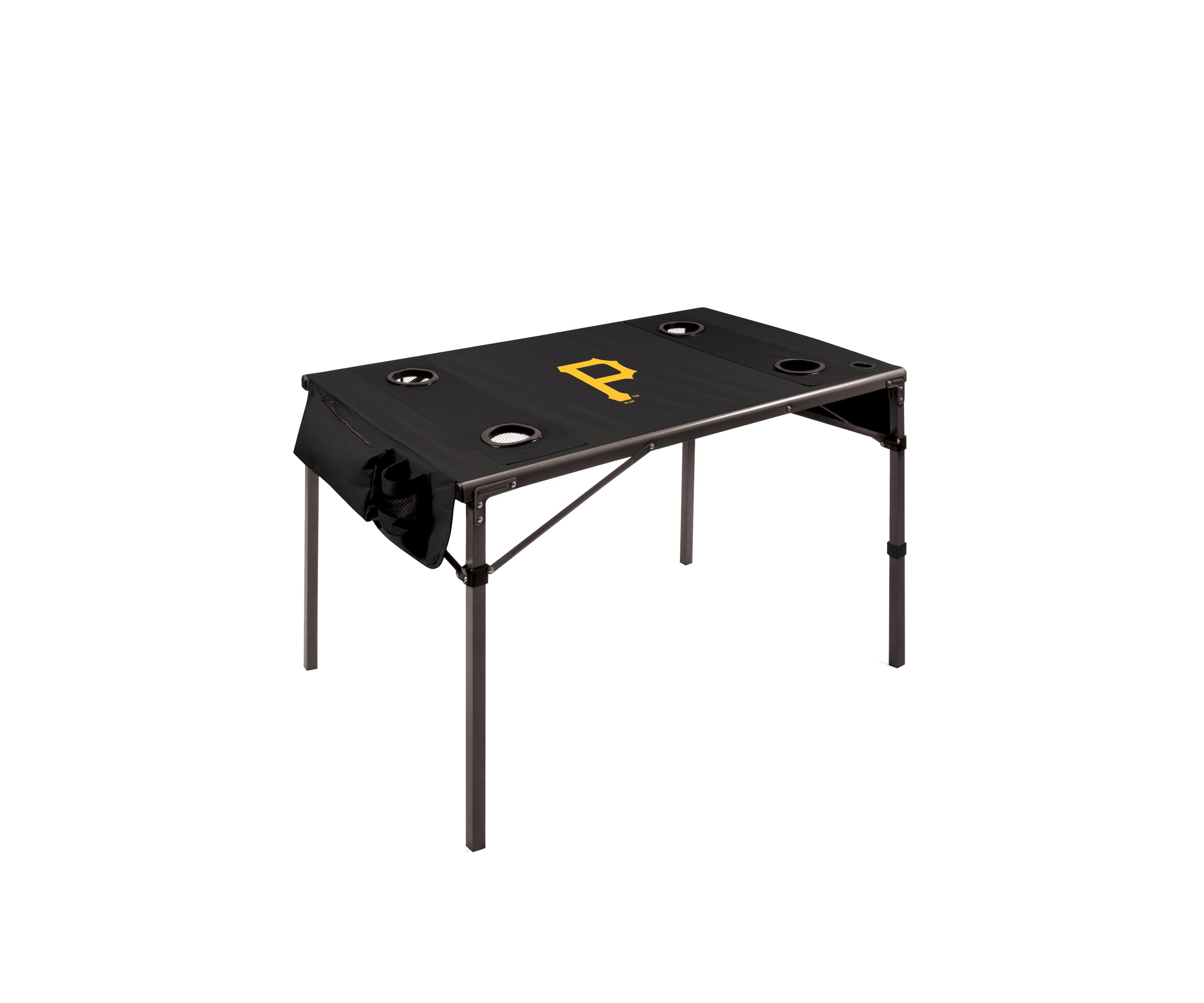 MLB Pittsburgh Pirates Travel Table Portable Folding Table