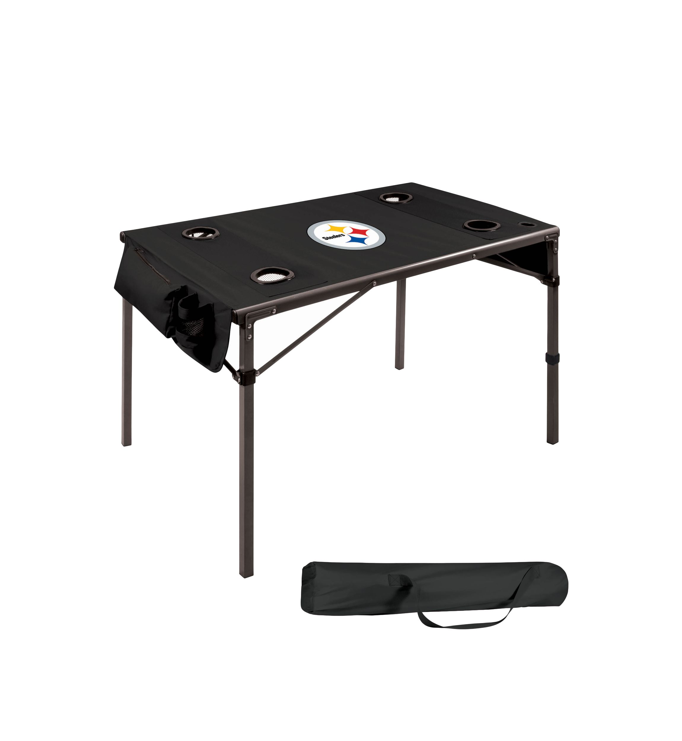 NFL Pittsburgh Steelers Travel Table Portable Folding Table