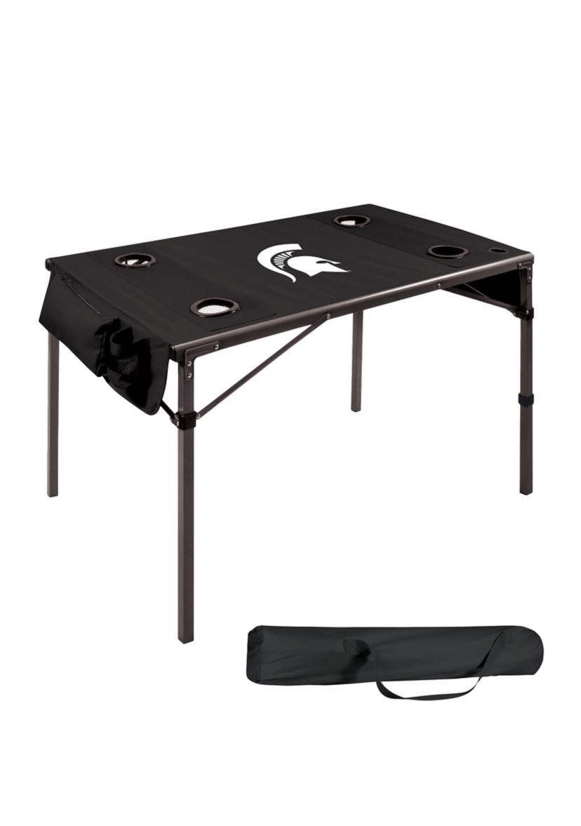 NCAA Michigan State Spartans Travel Table Portable Folding Table