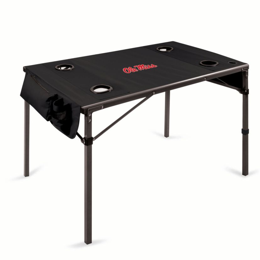 NCAA Ole Miss Rebels Travel Table Portable Folding Table