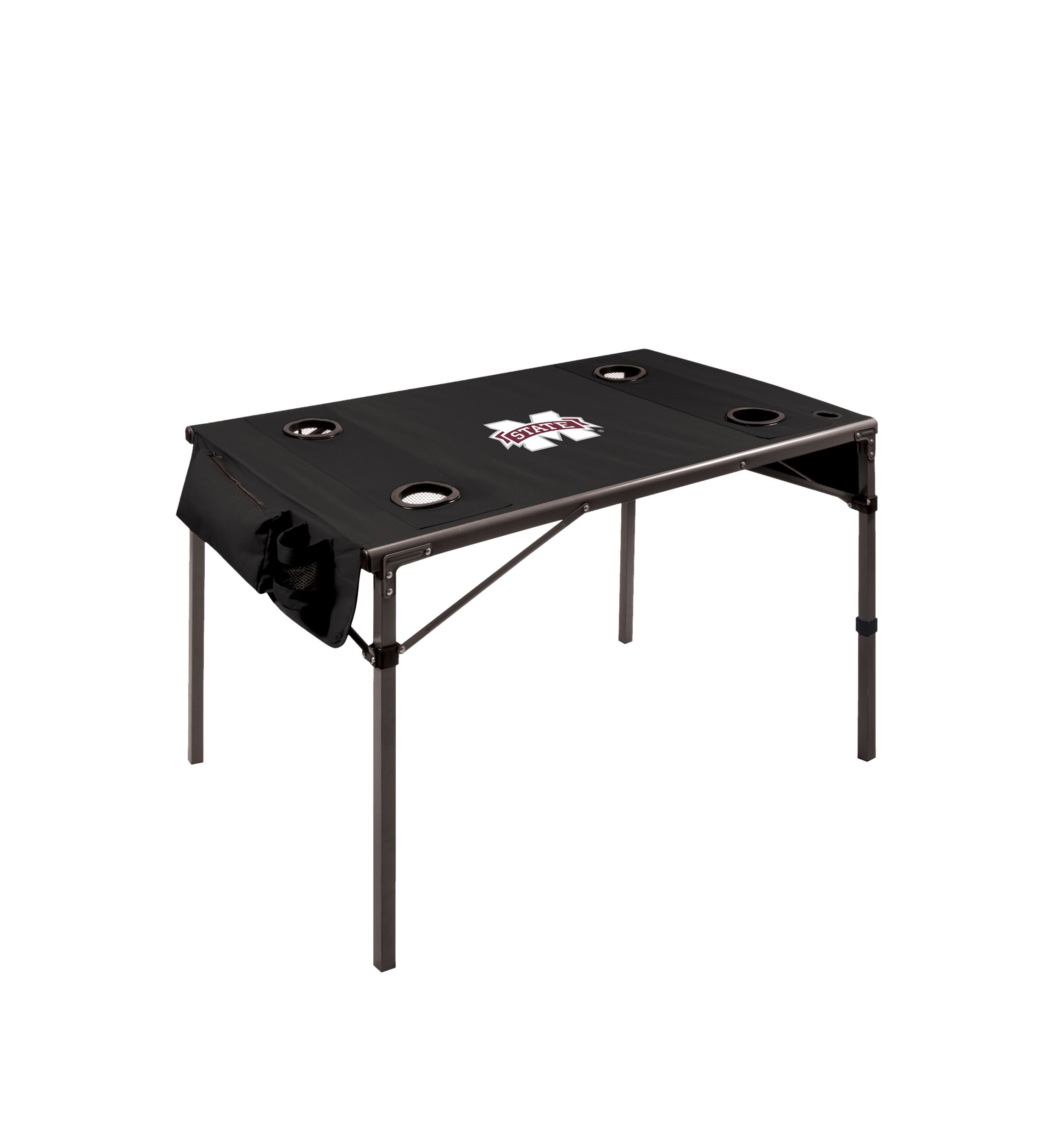 NCAA Mississippi State Bulldogs Travel Table Portable Folding Table