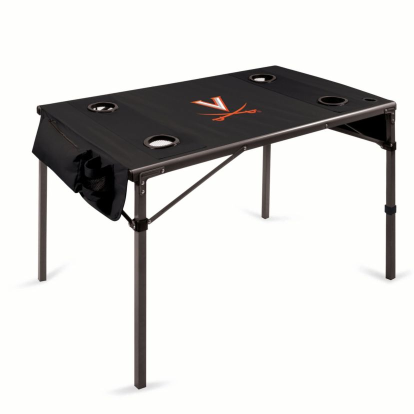 NCAA Virginia Cavaliers Travel Table Portable Folding Table
