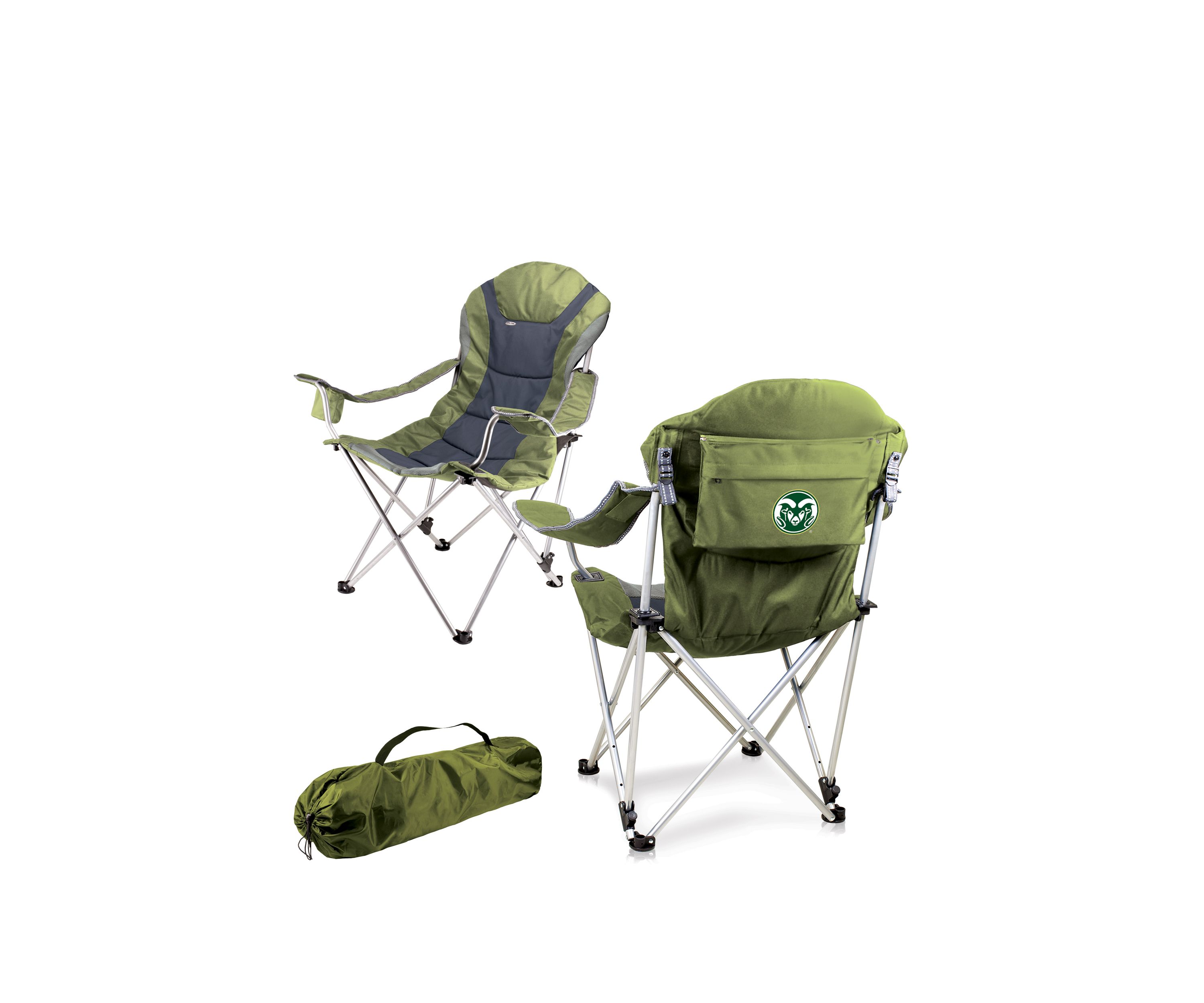 NCAA Colorado State Rams Reclining Camp Chair