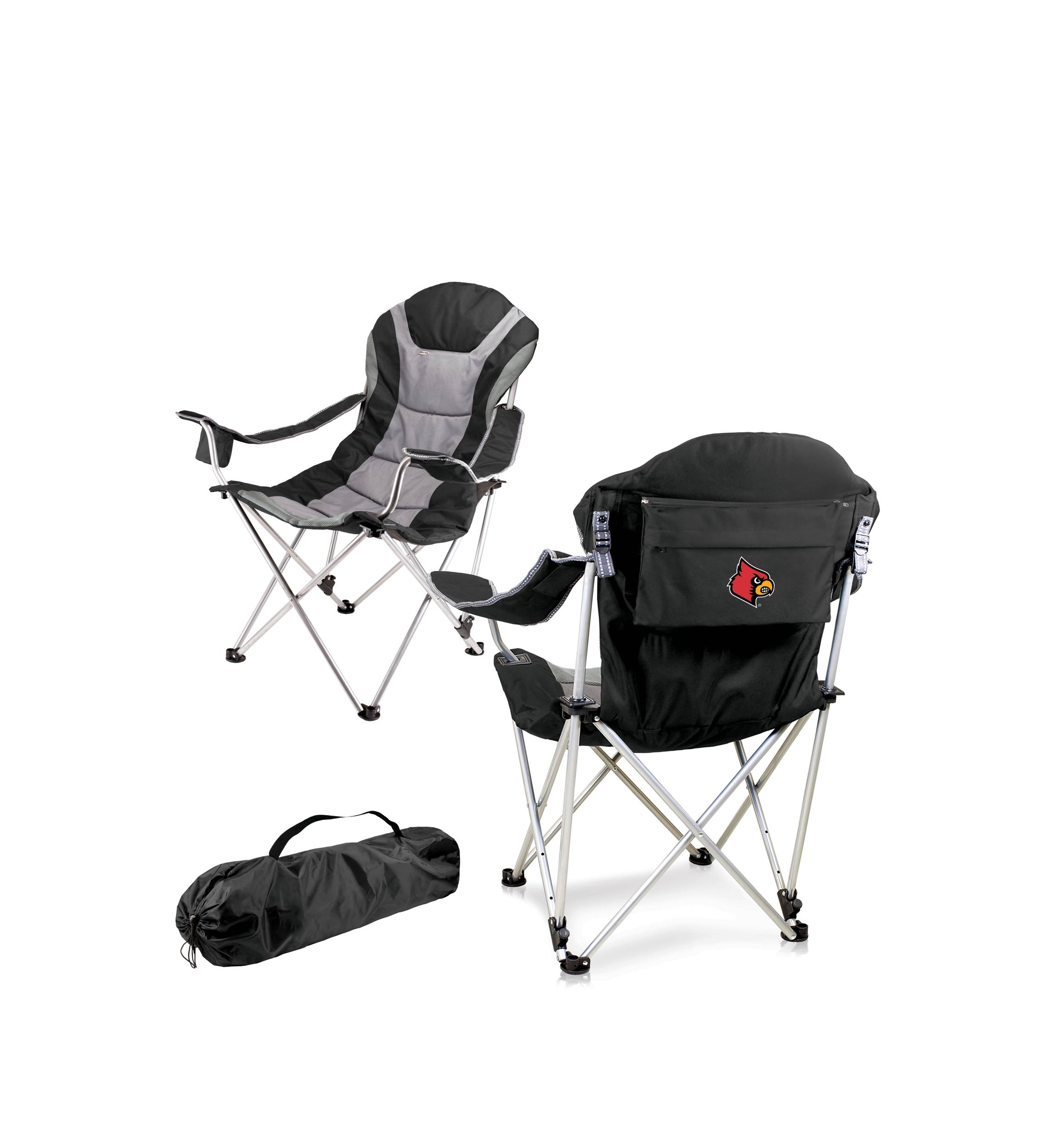 NCAA Louisville Cardinals Reclining Camp Chair