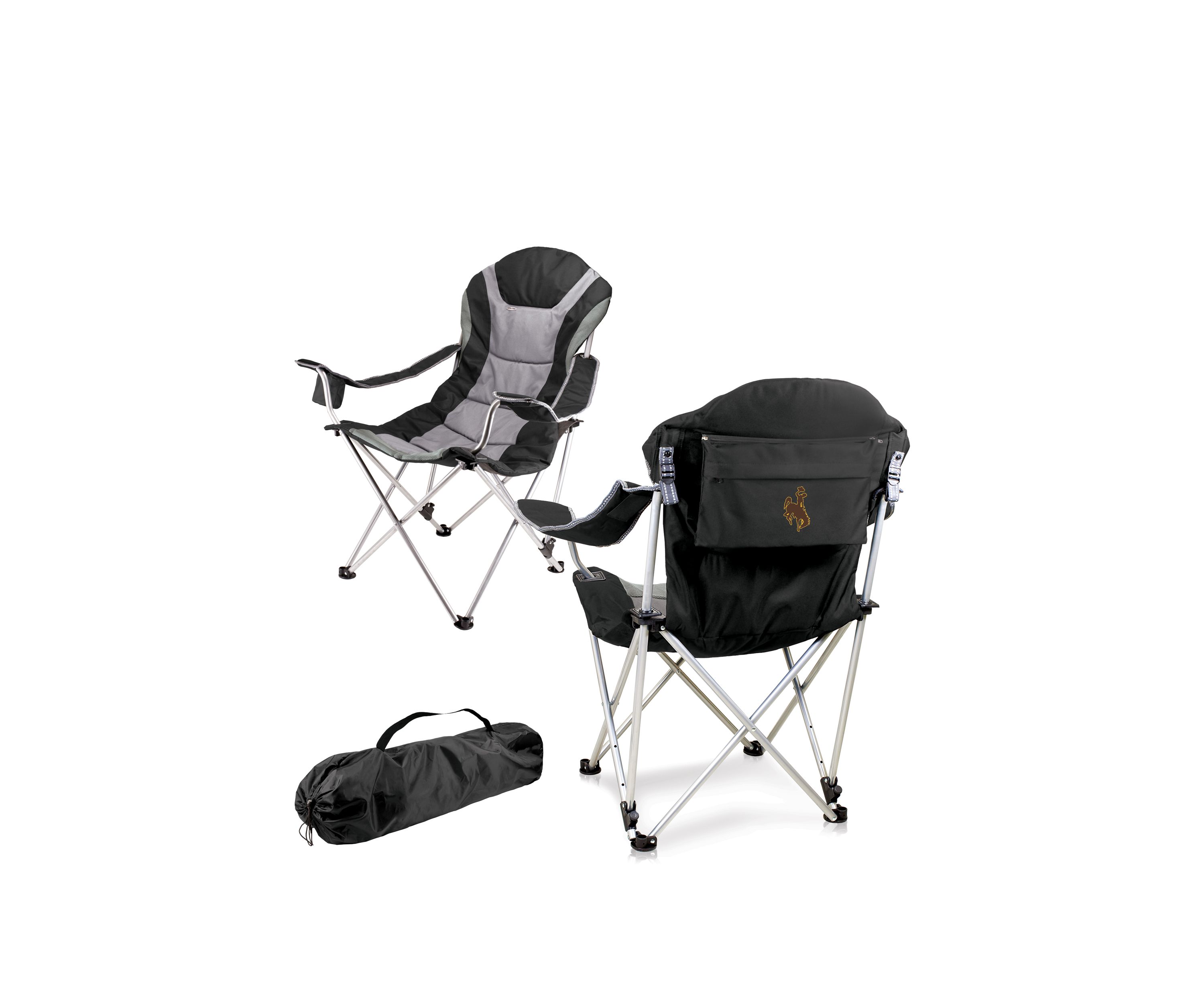 NCAA Wyoming Cowboys Reclining Camp Chair