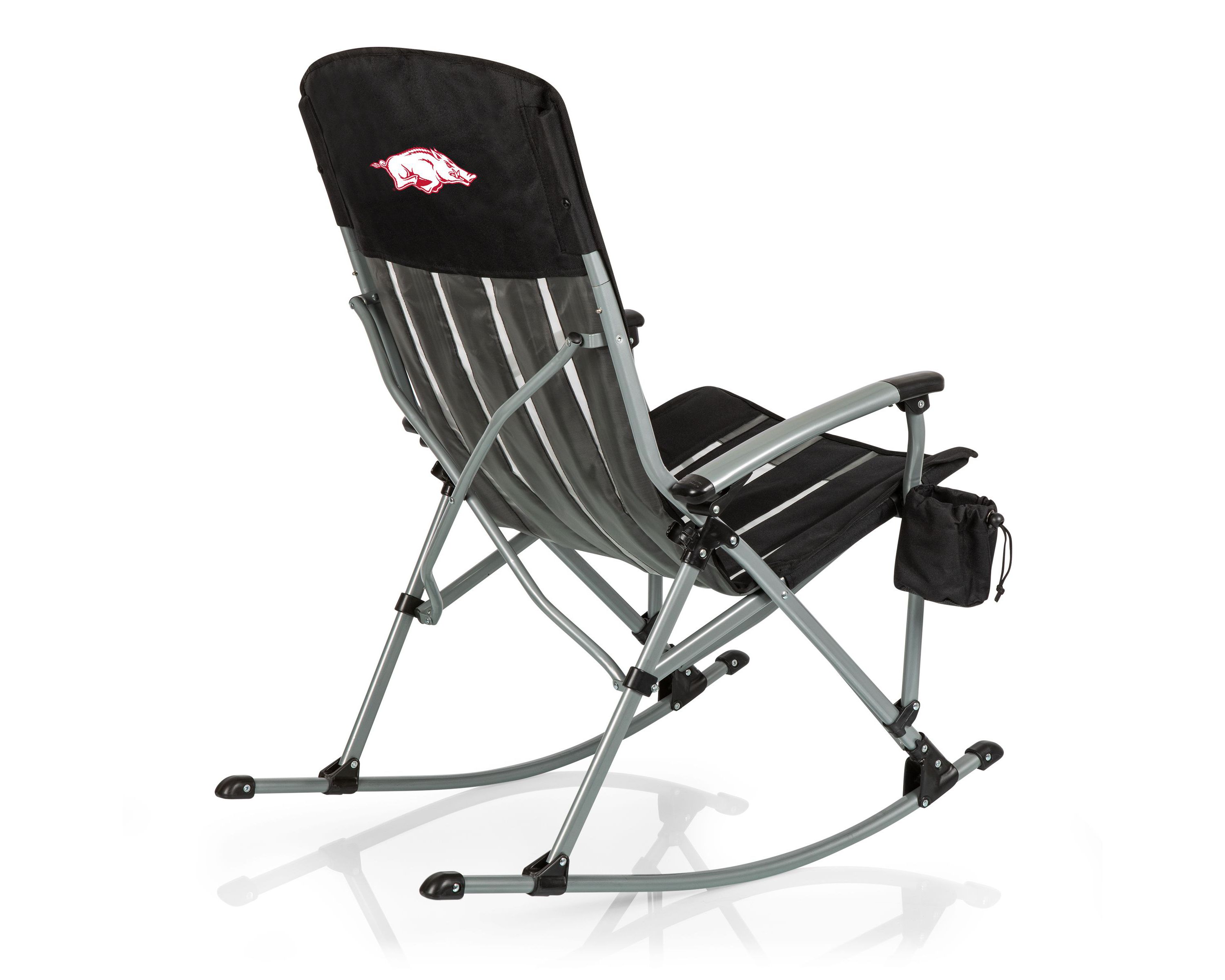 NCAA Arkansas Razorbacks Outdoor Rocking Camp Chair