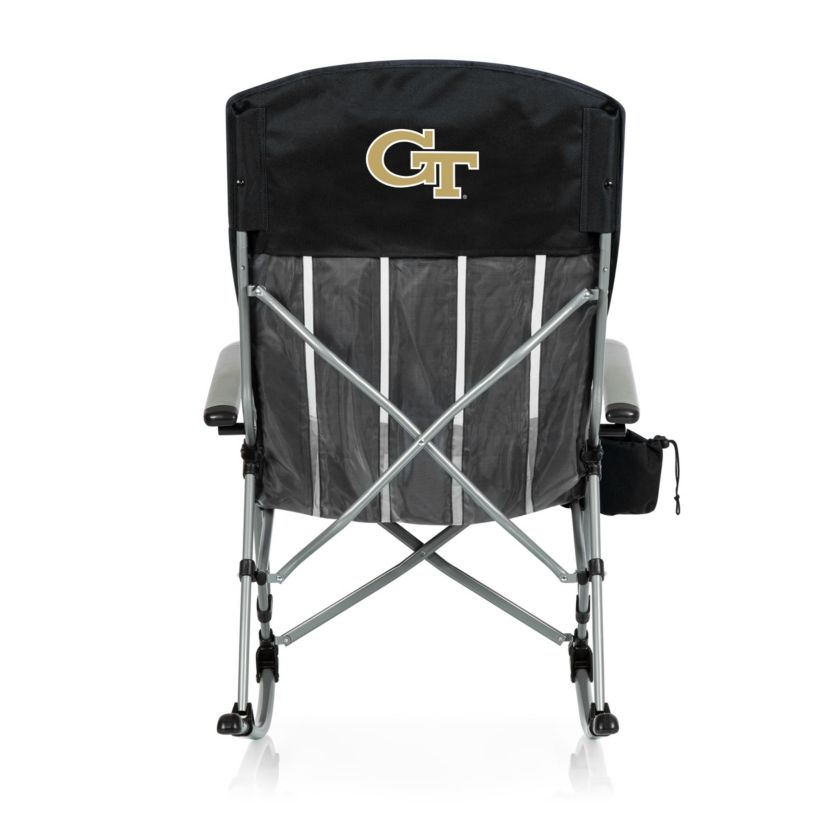NCAA Georgia Tech Yellow Jackets Outdoor Rocking Camp Chair