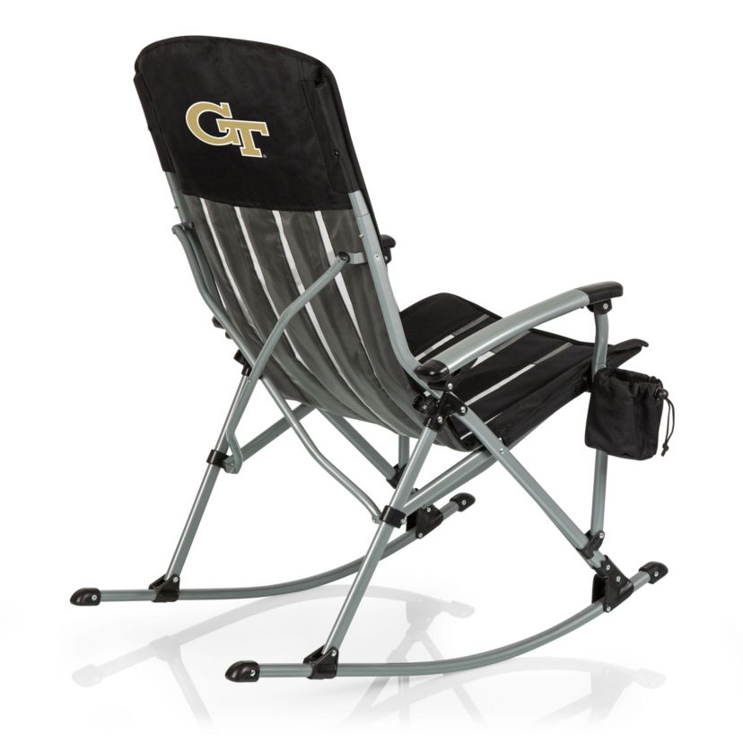 NCAA Georgia Tech Yellow Jackets Outdoor Rocking Camp Chair