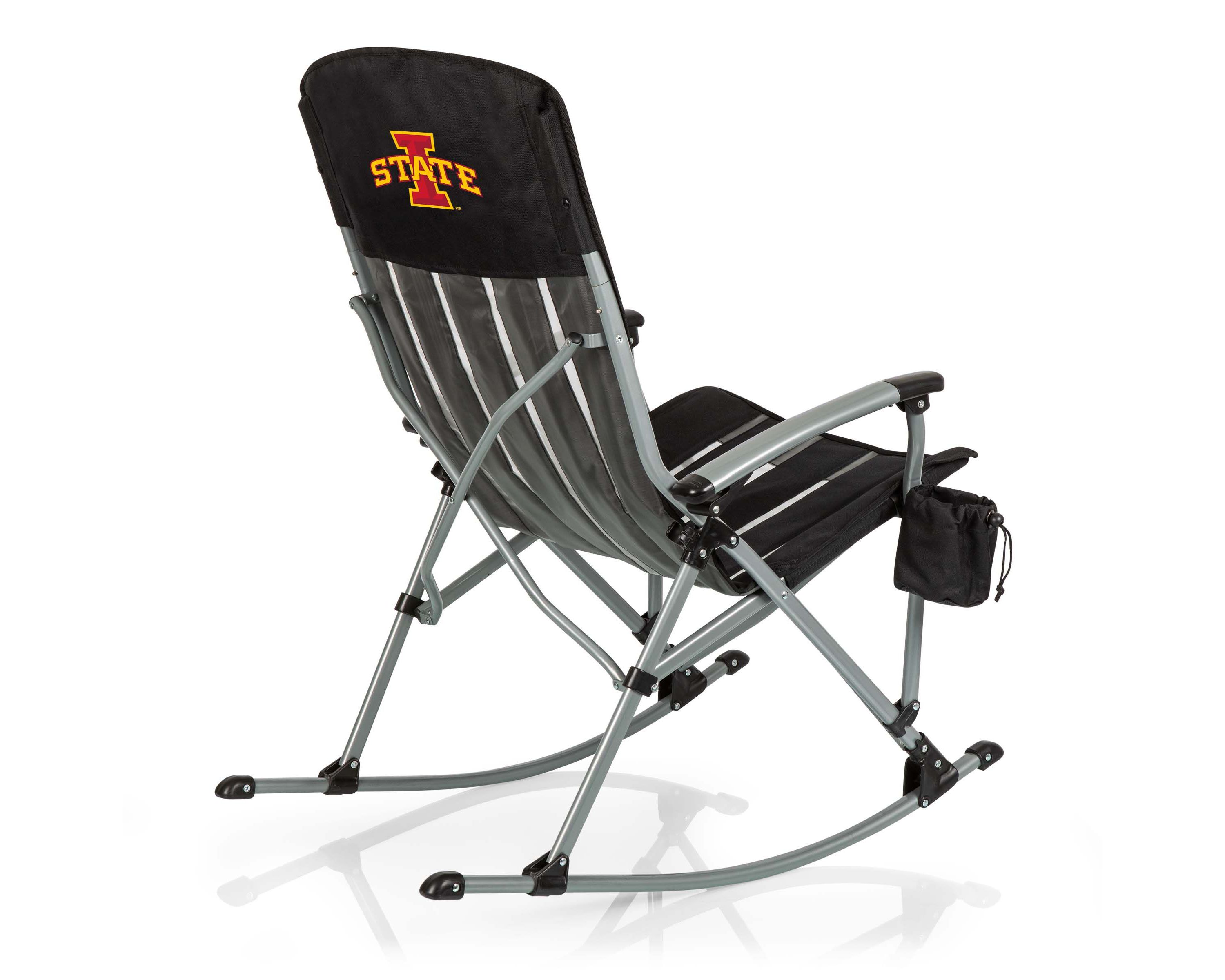NCAA Iowa State Cyclones Outdoor Rocking Camp Chair
