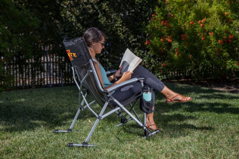 NCAA Iowa State Cyclones Outdoor Rocking Camp Chair