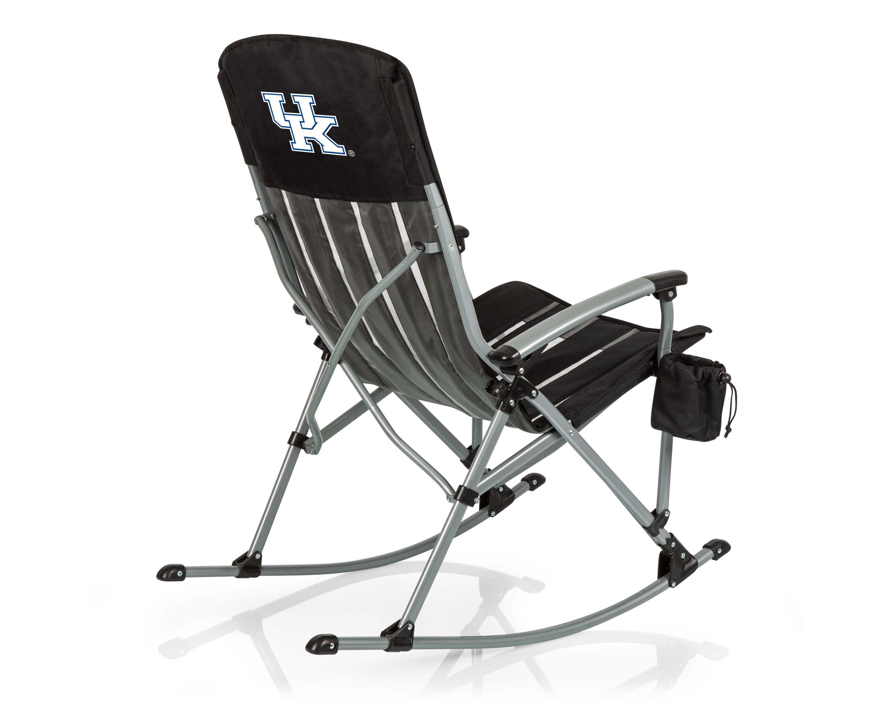 NCAA Kentucky Wildcats Outdoor Rocking Camp Chair