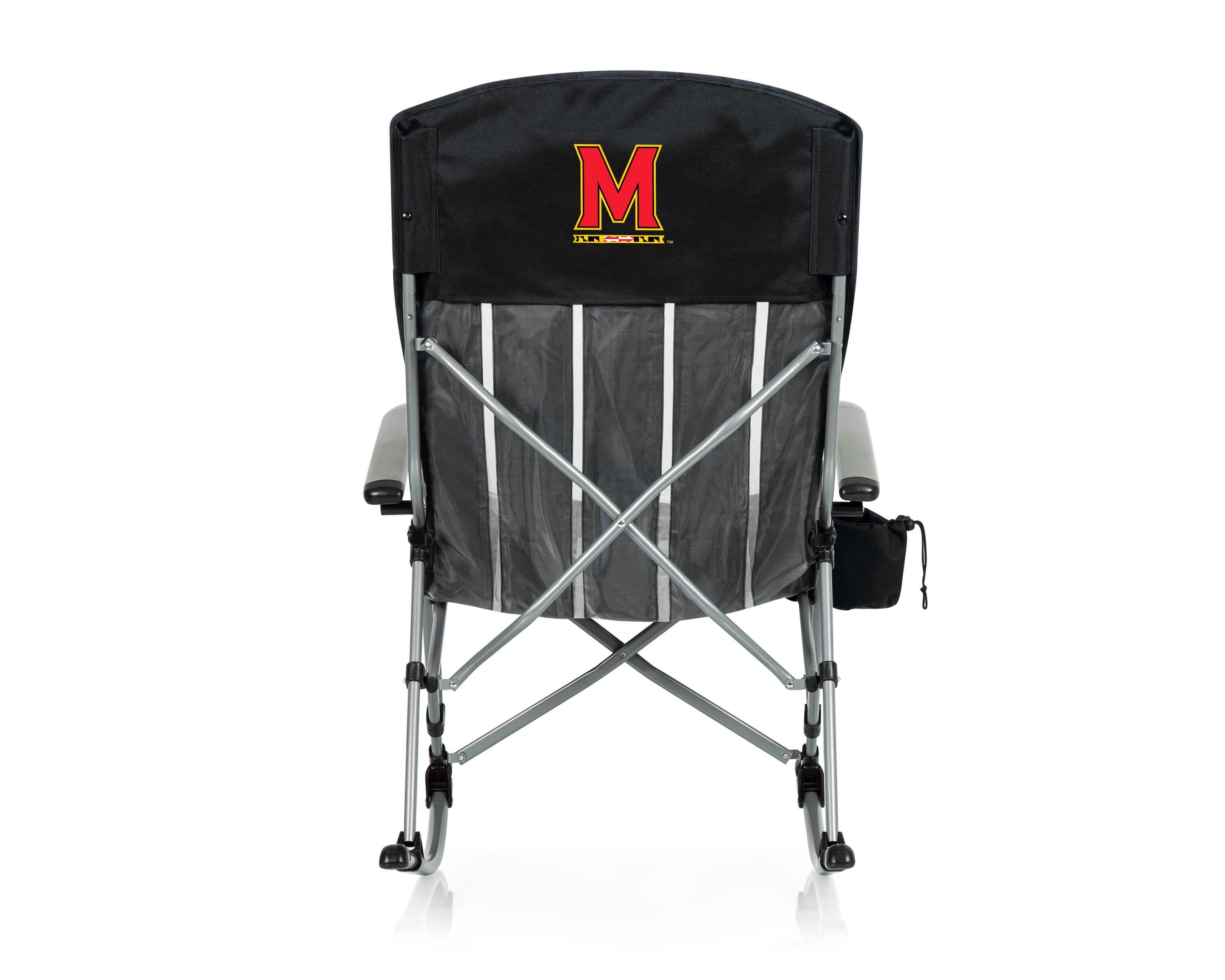 NCAA Maryland Terrapins Outdoor Rocking Camp Chair