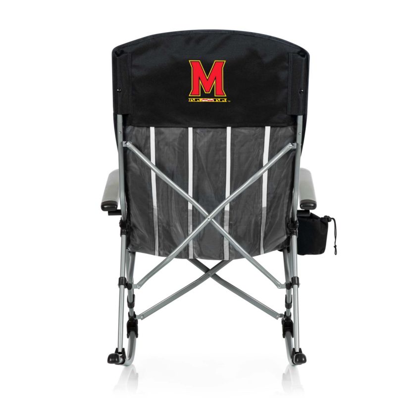 NCAA Maryland Terrapins Outdoor Rocking Camp Chair