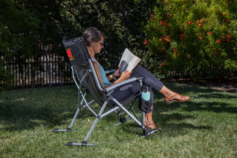 NCAA Maryland Terrapins Outdoor Rocking Camp Chair