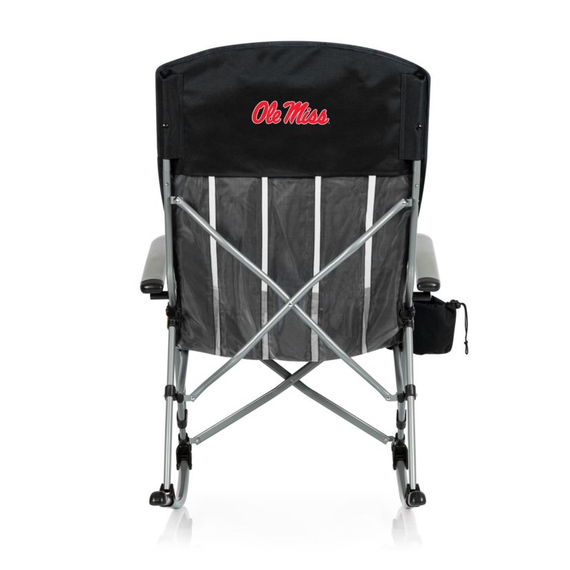 NCAA Ole Miss Rebels Outdoor Rocking Camp Chair