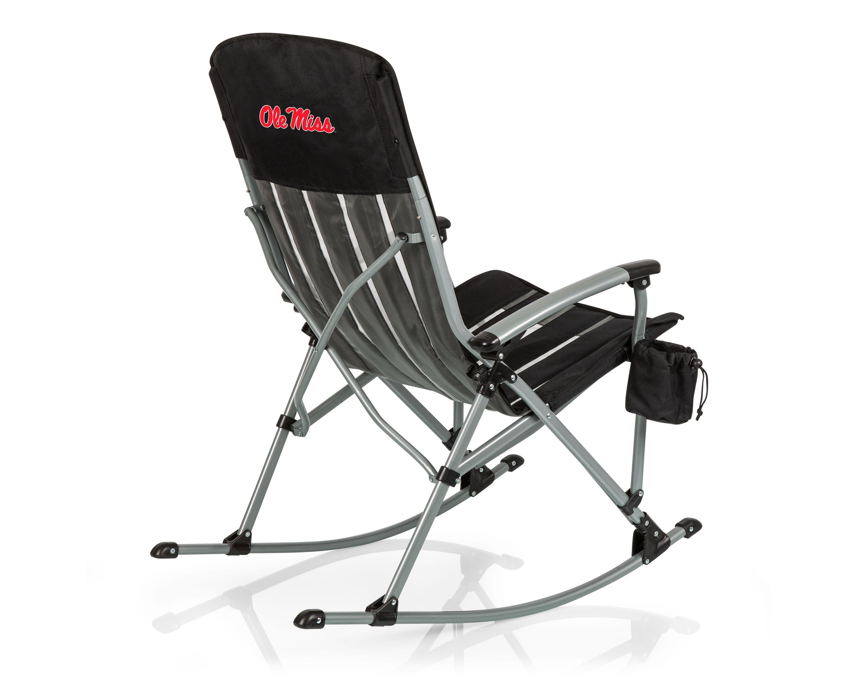 NCAA Ole Miss Rebels Outdoor Rocking Camp Chair