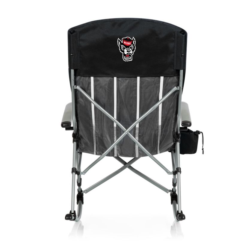 NCAA NC State Wolfpack Outdoor Rocking Camp Chair