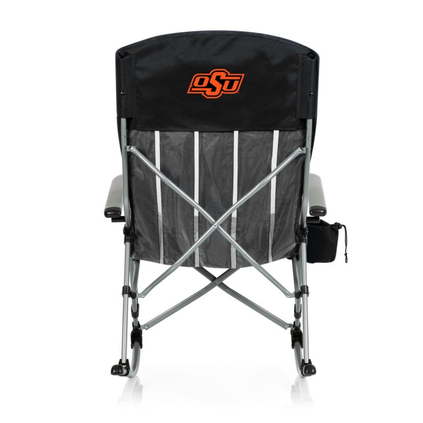NCAA Oklahoma State Cowboys Outdoor Rocking Camp Chair