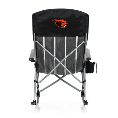 Picnic Time NCAA Oregon State Beavers Outdoor Rocking Camp Chair