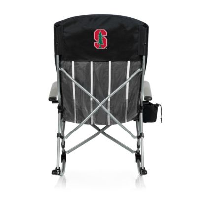 Picnic Time NCAA Stanford Cardinals Stanford Cardinal Outdoor Rocking Camp Chair