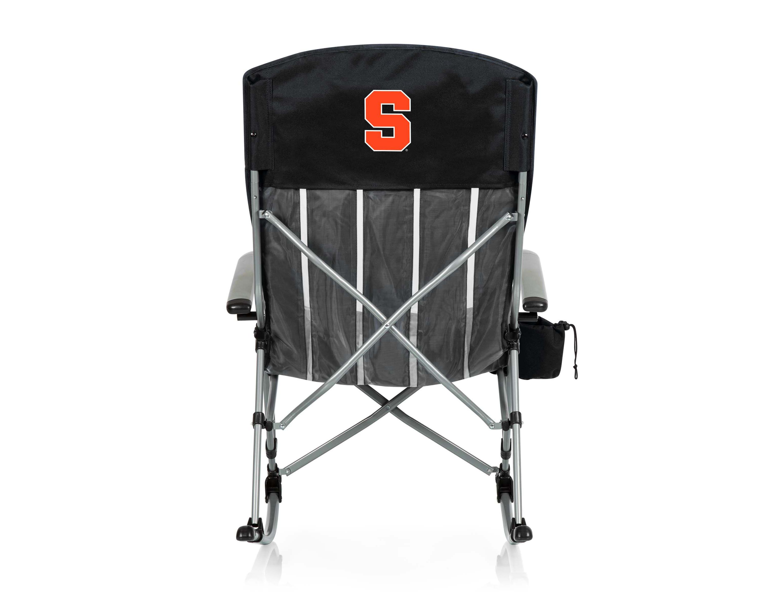 NCAA Syracuse Orange Outdoor Rocking Camp Chair