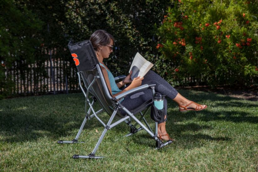 NCAA Syracuse Orange Outdoor Rocking Camp Chair