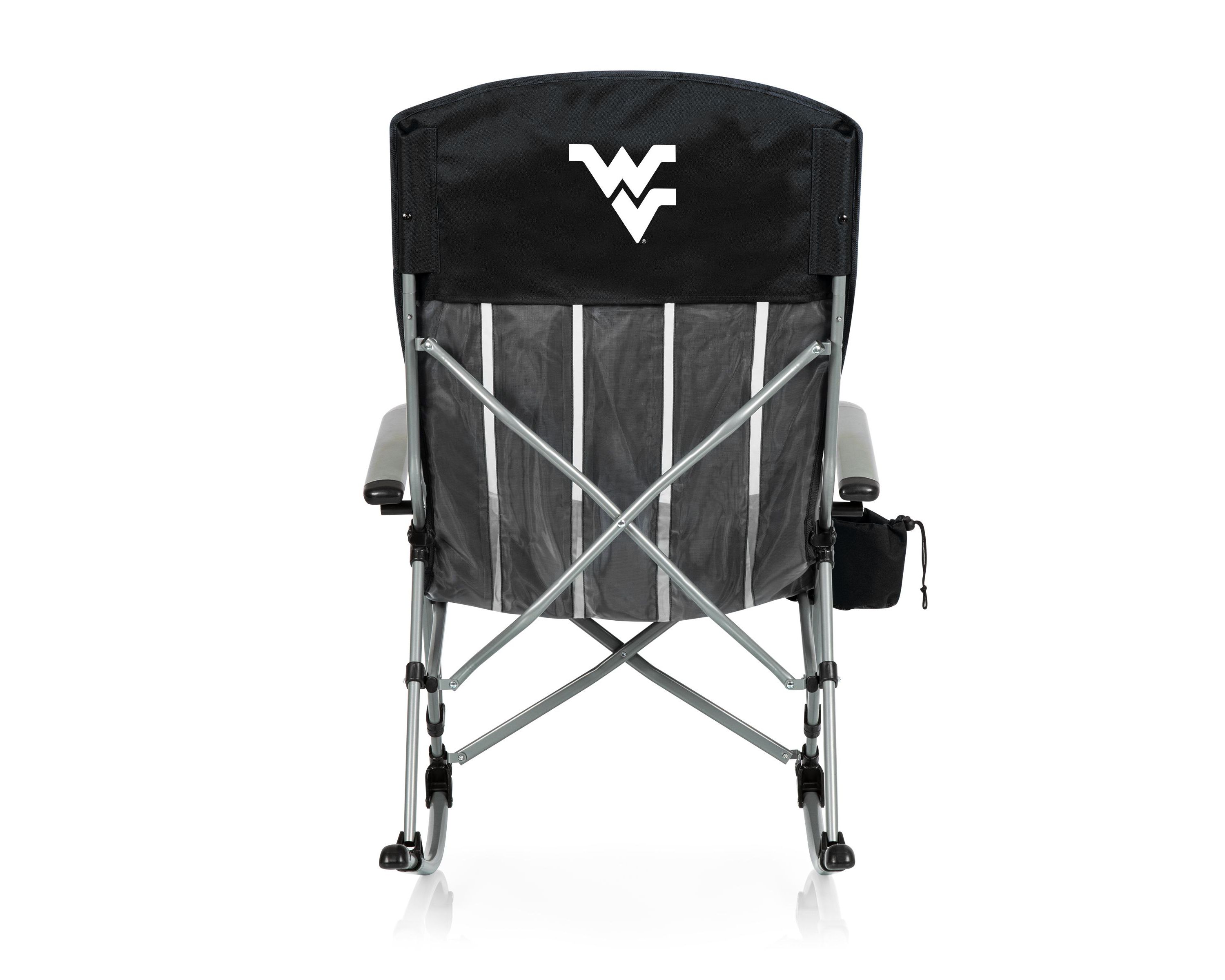 NCAA West Virginia Mountaineers Outdoor Rocking Camp Chair
