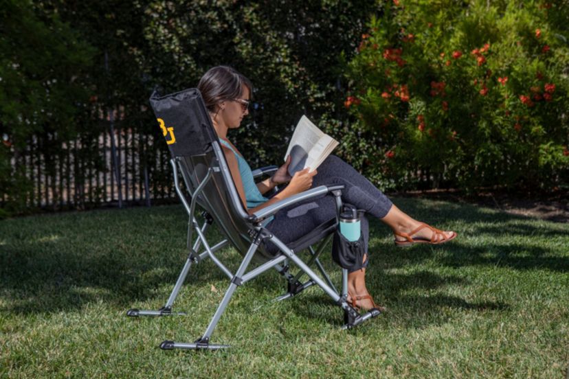 NCAA Baylor Bears Outdoor Rocking Camp Chair