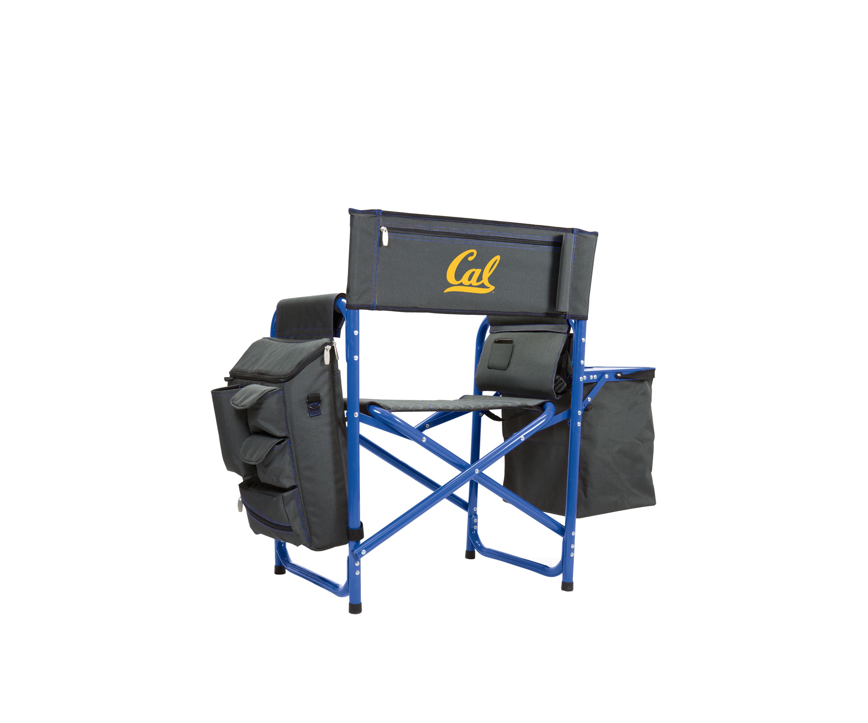 NCAA Cal Bears Fusion Backpack Chair with Cooler