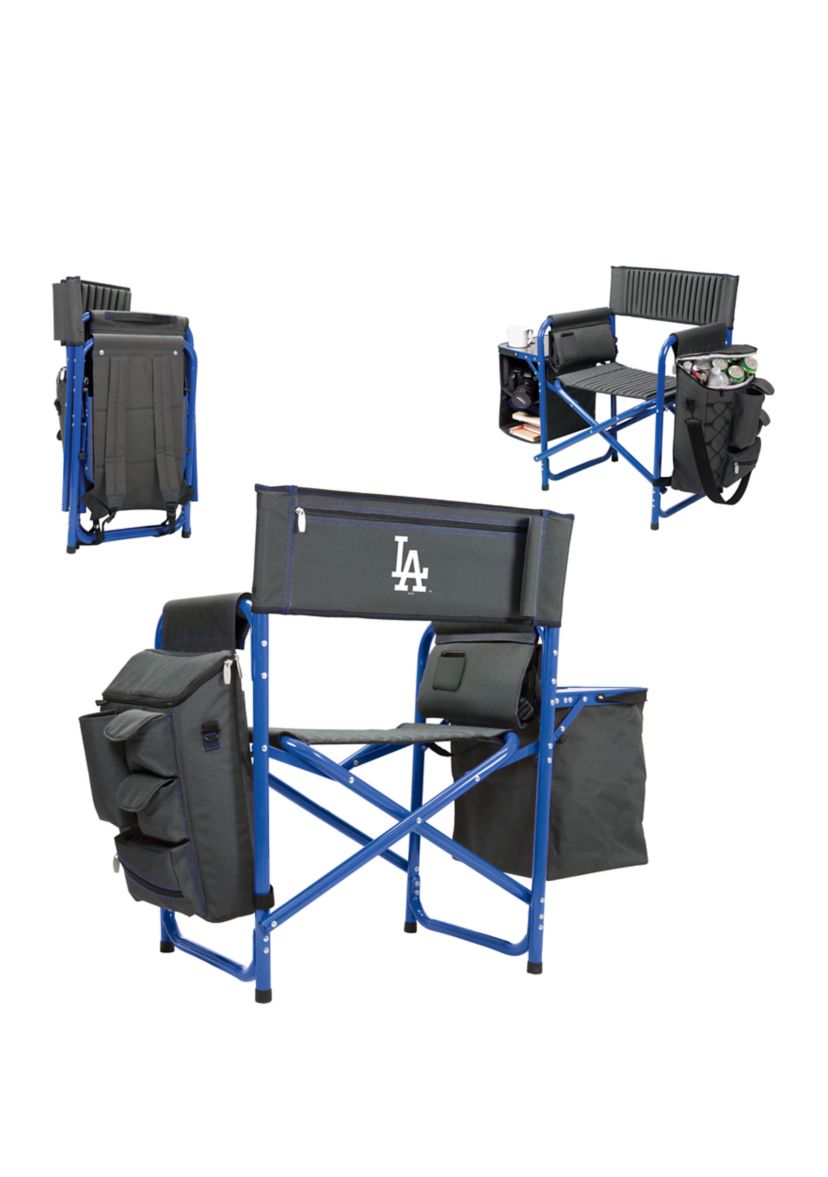 MLB Los Angeles Dodgers Fusion Backpack Chair with Cooler