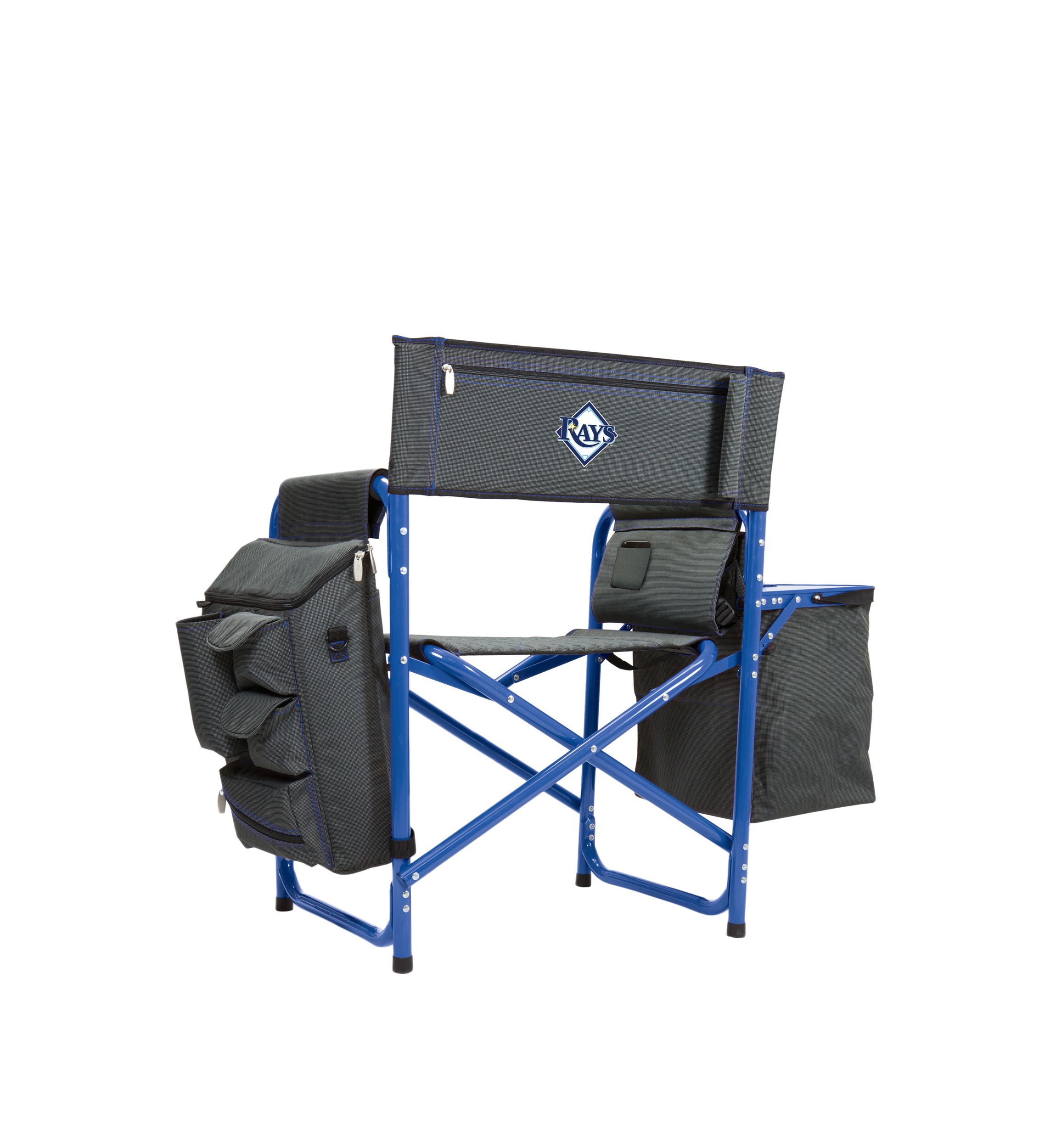 MLB Tampa Bay Rays Fusion Backpack Chair with Cooler