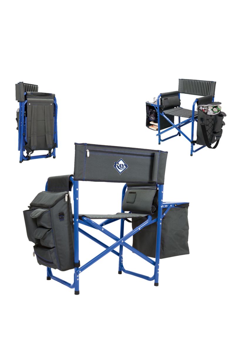 MLB Tampa Bay Rays Fusion Backpack Chair with Cooler