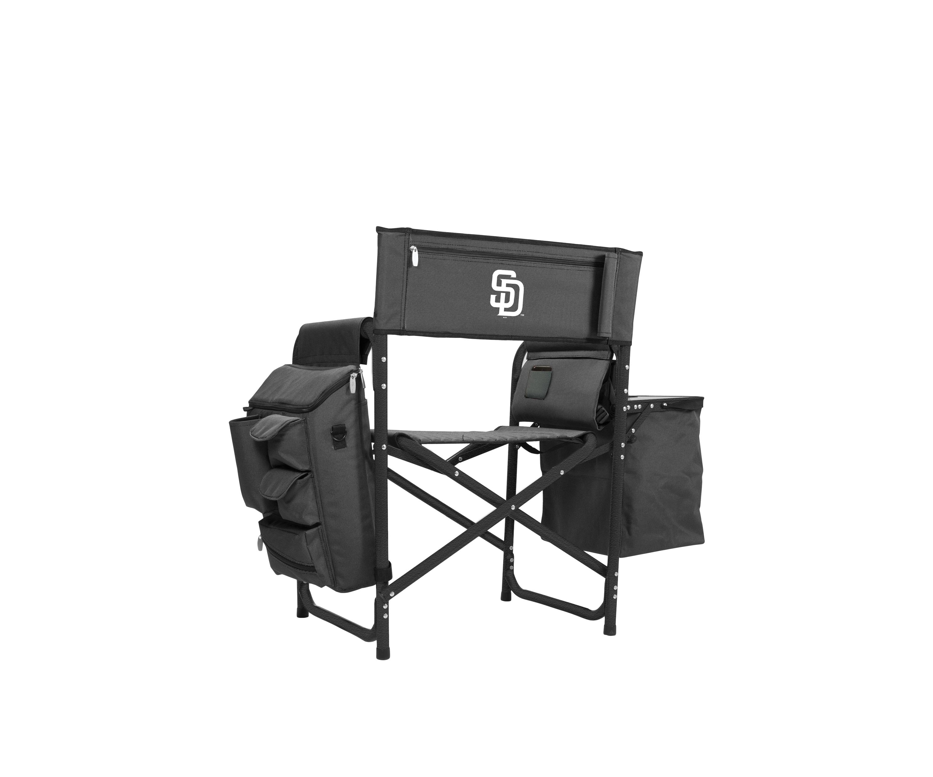 MLB San Diego Padres Fusion Backpack Chair with Cooler