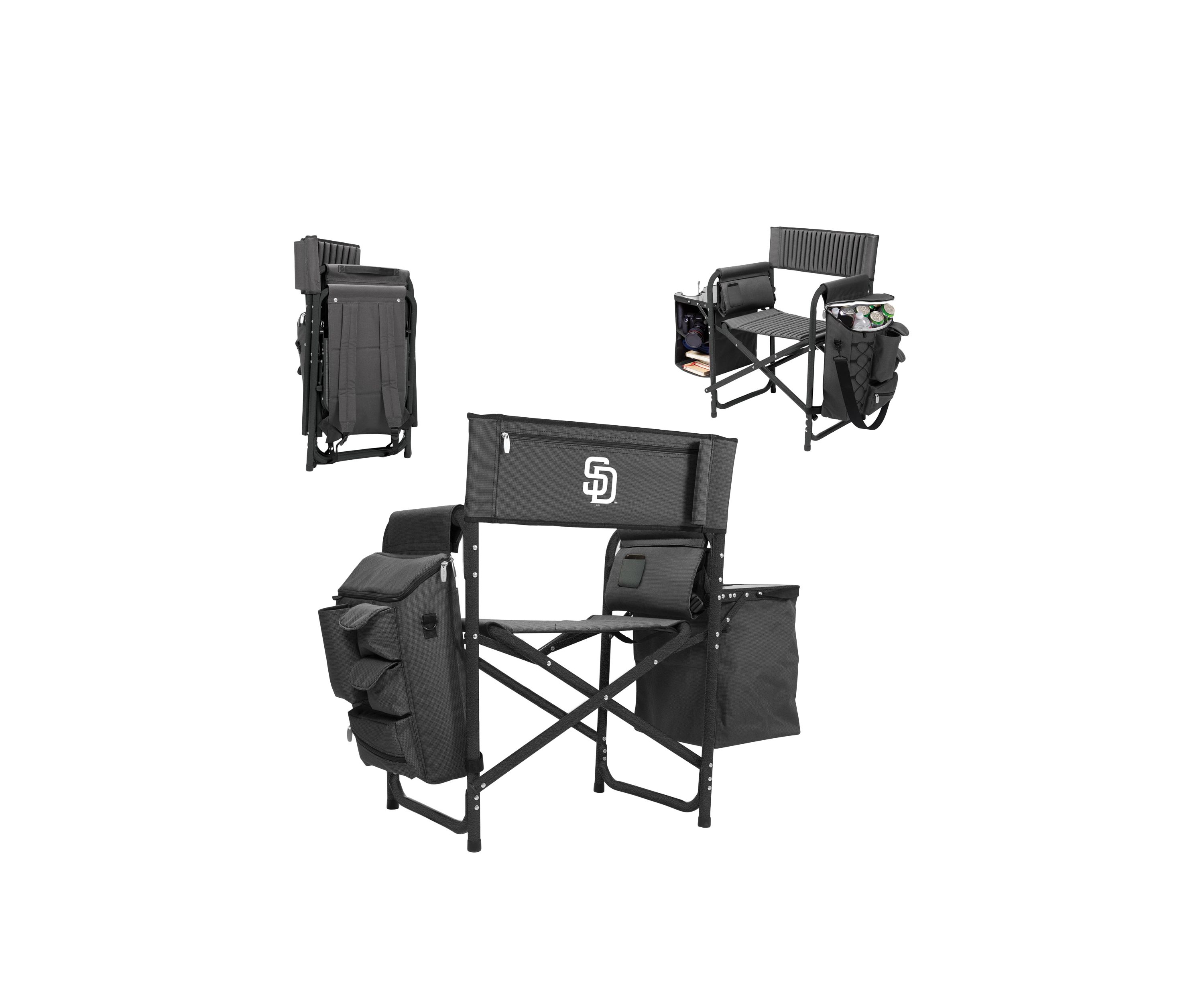 MLB San Diego Padres Fusion Backpack Chair with Cooler