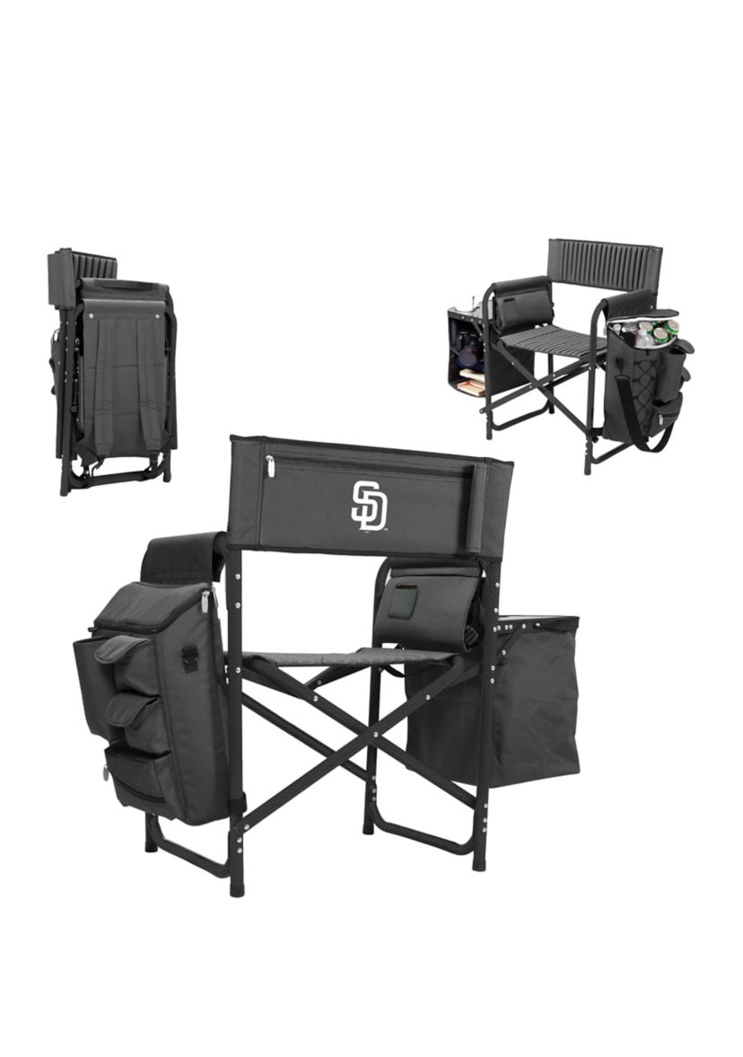 MLB San Diego Padres Fusion Backpack Chair with Cooler