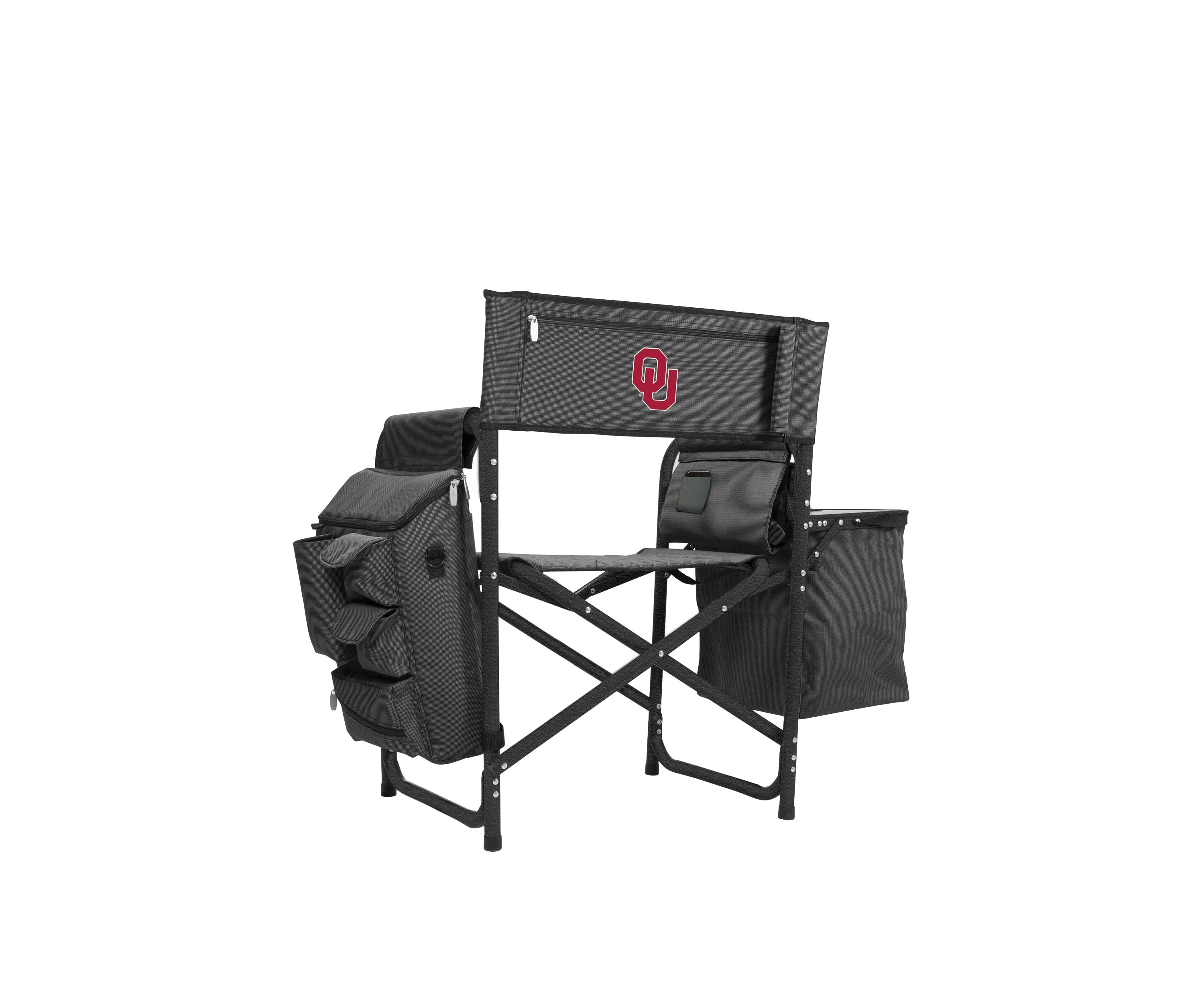 NCAA Oklahoma Sooners Fusion Backpack Chair with Cooler