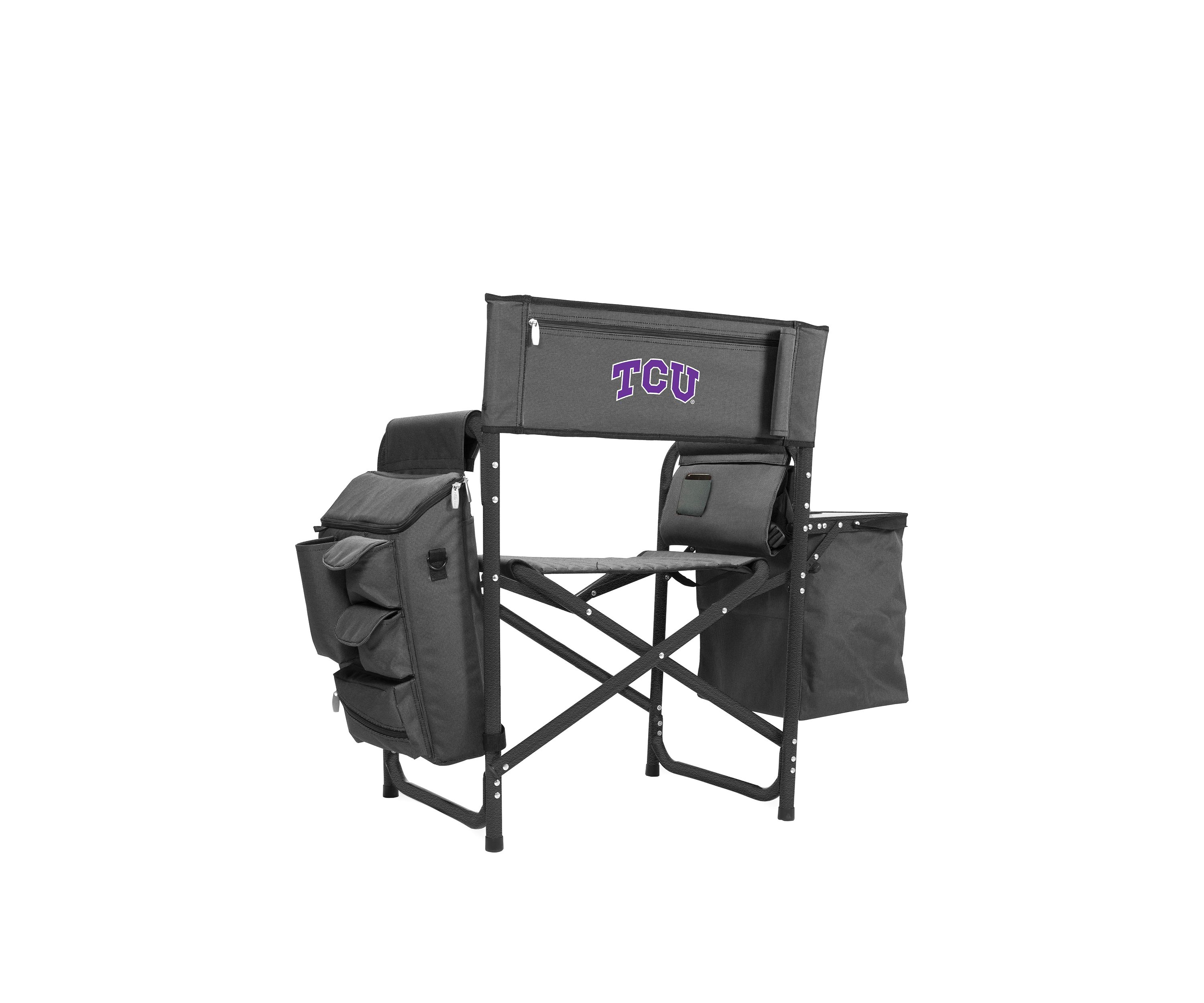 NCAA TCU Horned Frogs Fusion Backpack Chair with Cooler
