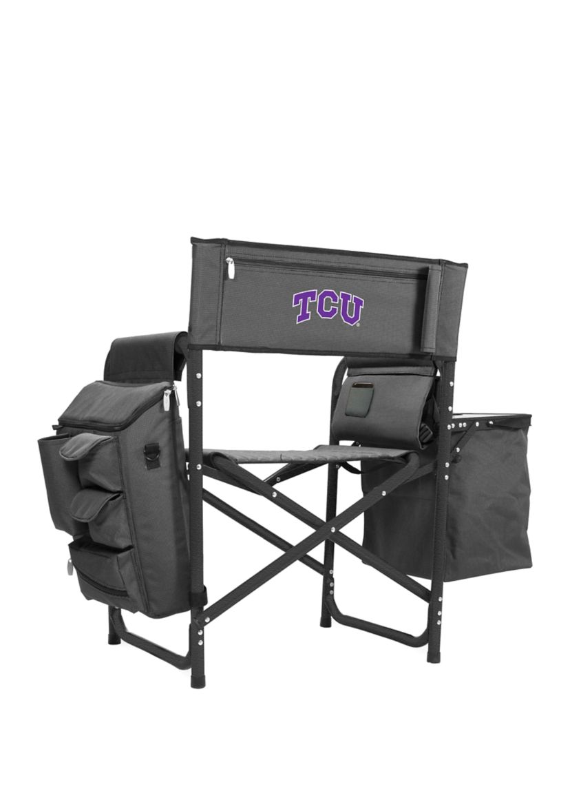 NCAA TCU Horned Frogs Fusion Backpack Chair with Cooler